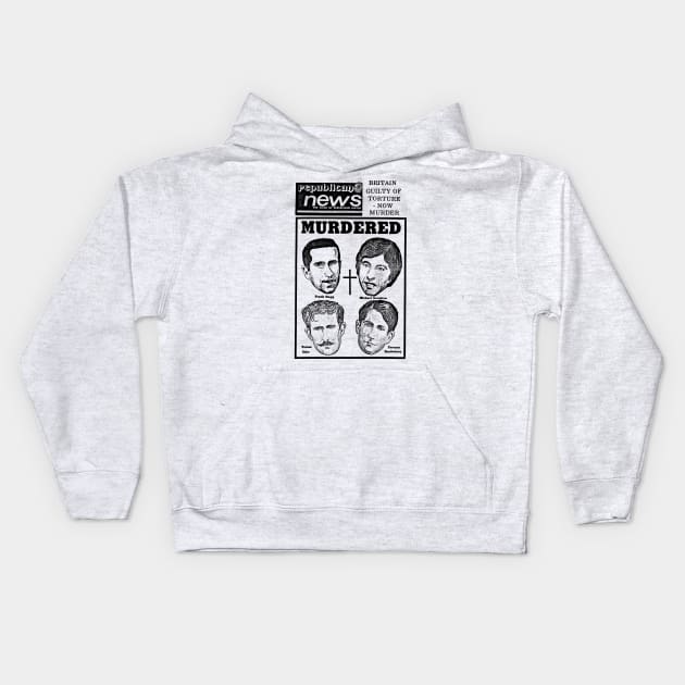 Republican News / IRA / Irish History Kids Hoodie by feck!